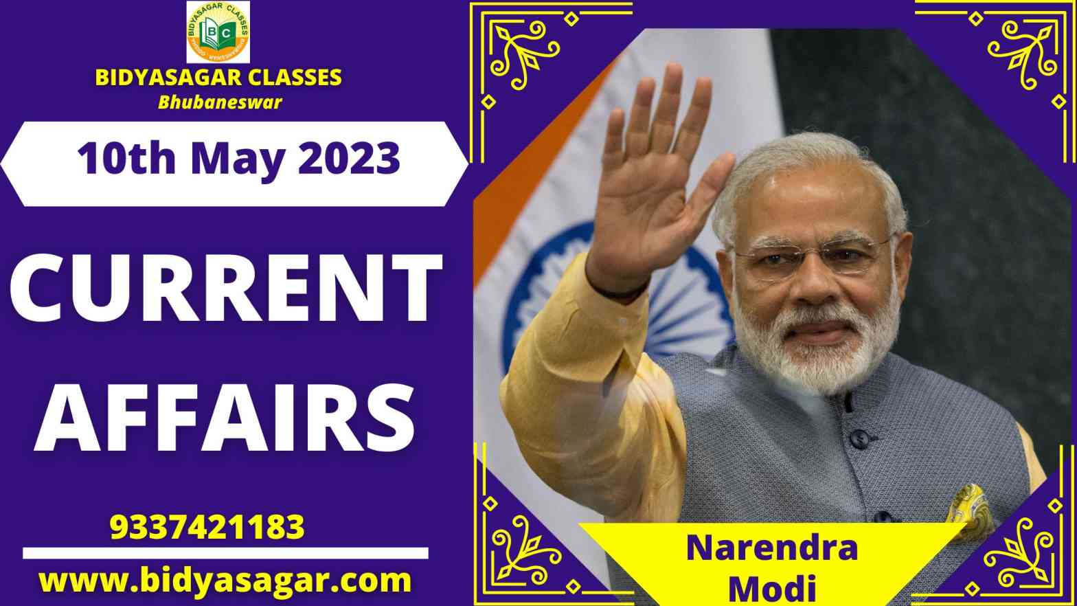 Today's Headlines : 10th May Current Affairs 2023