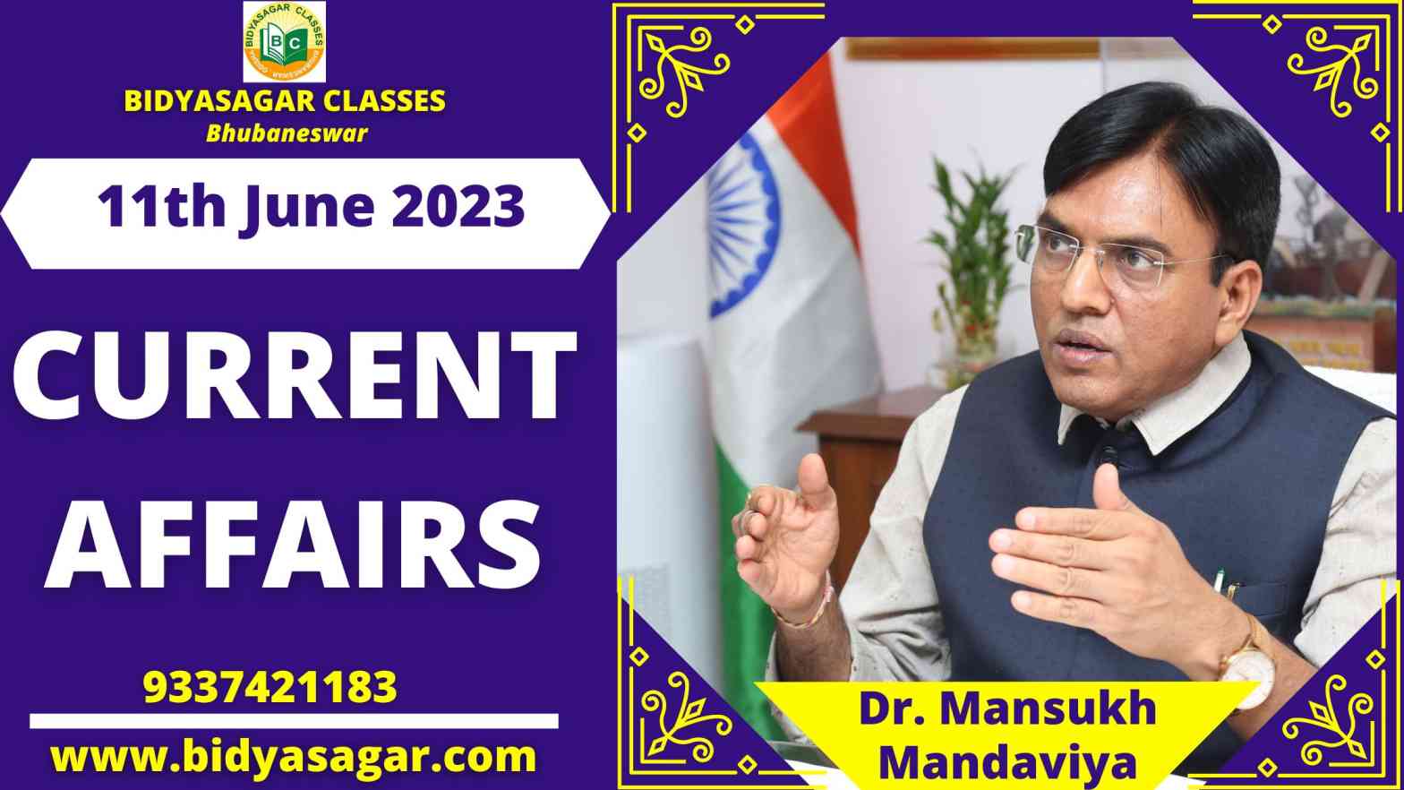 Today's Headlines : 11th June Current Affairs 2023