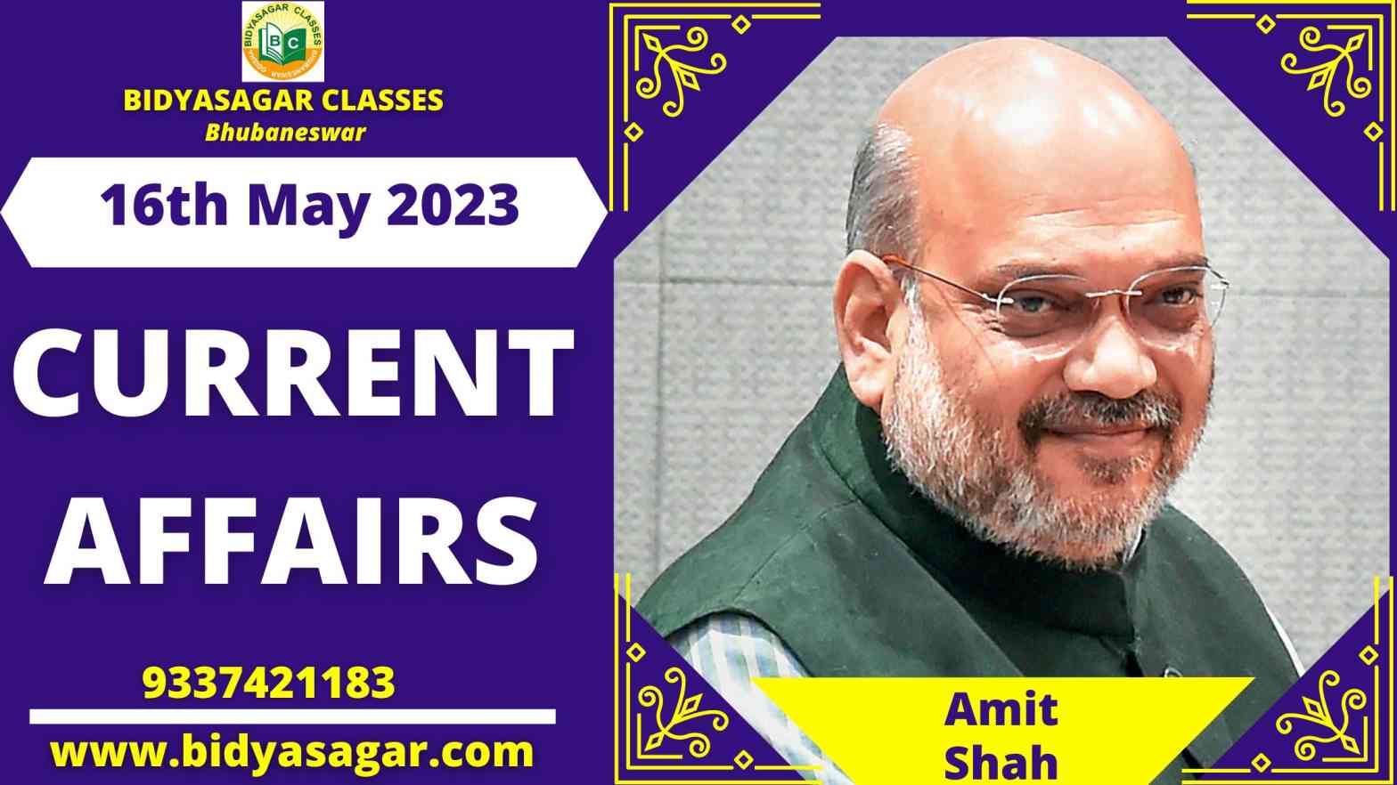 Today's Headlines : 16th May Current Affairs 2023