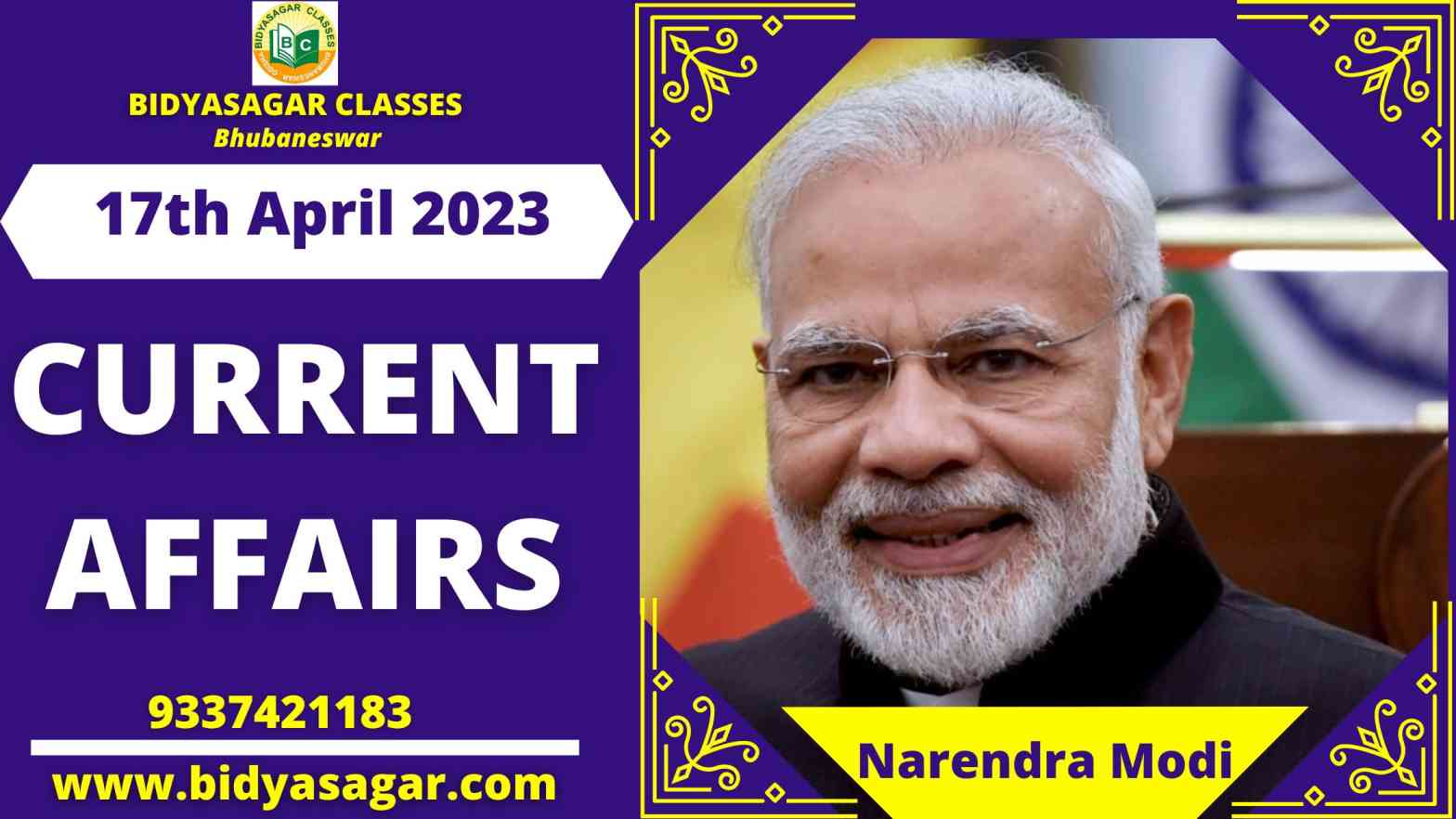 Today's Headlines : 17th April Current Affairs 2023