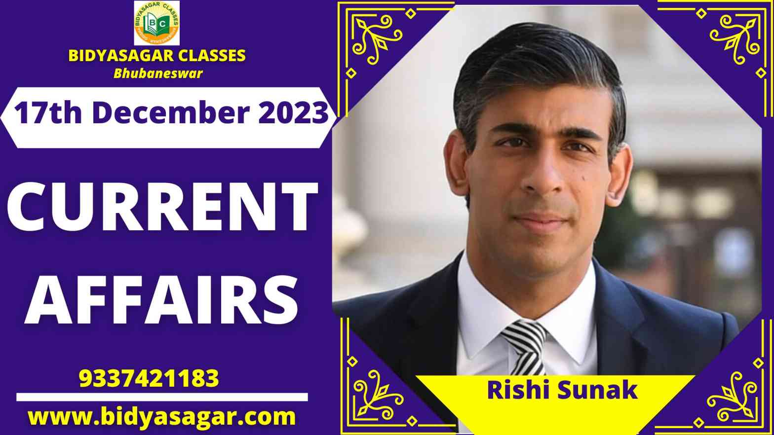 Today's Headlines : 17th December Current Affairs 2023