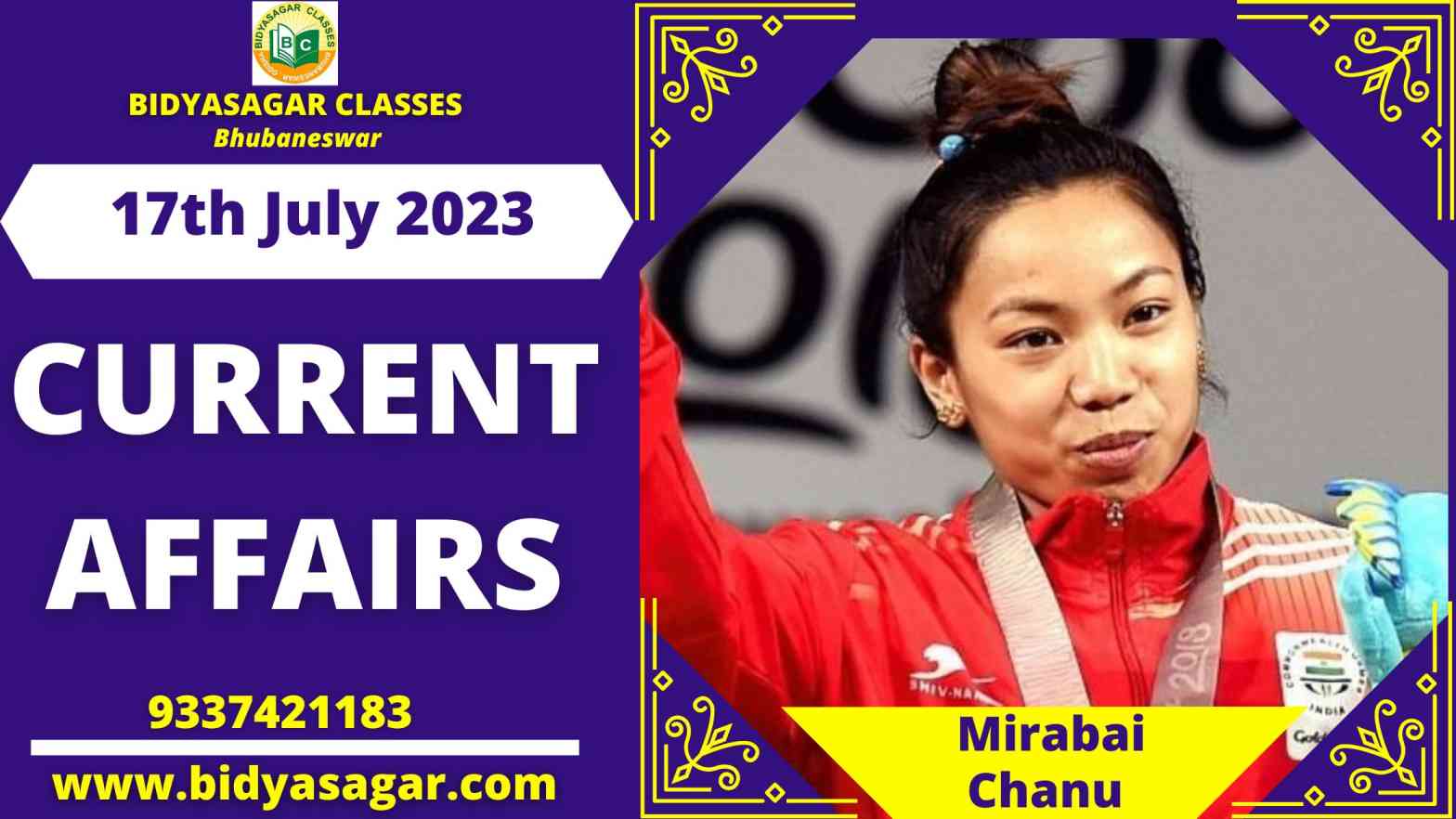 Today's Headlines : 17th July Current Affairs 2023