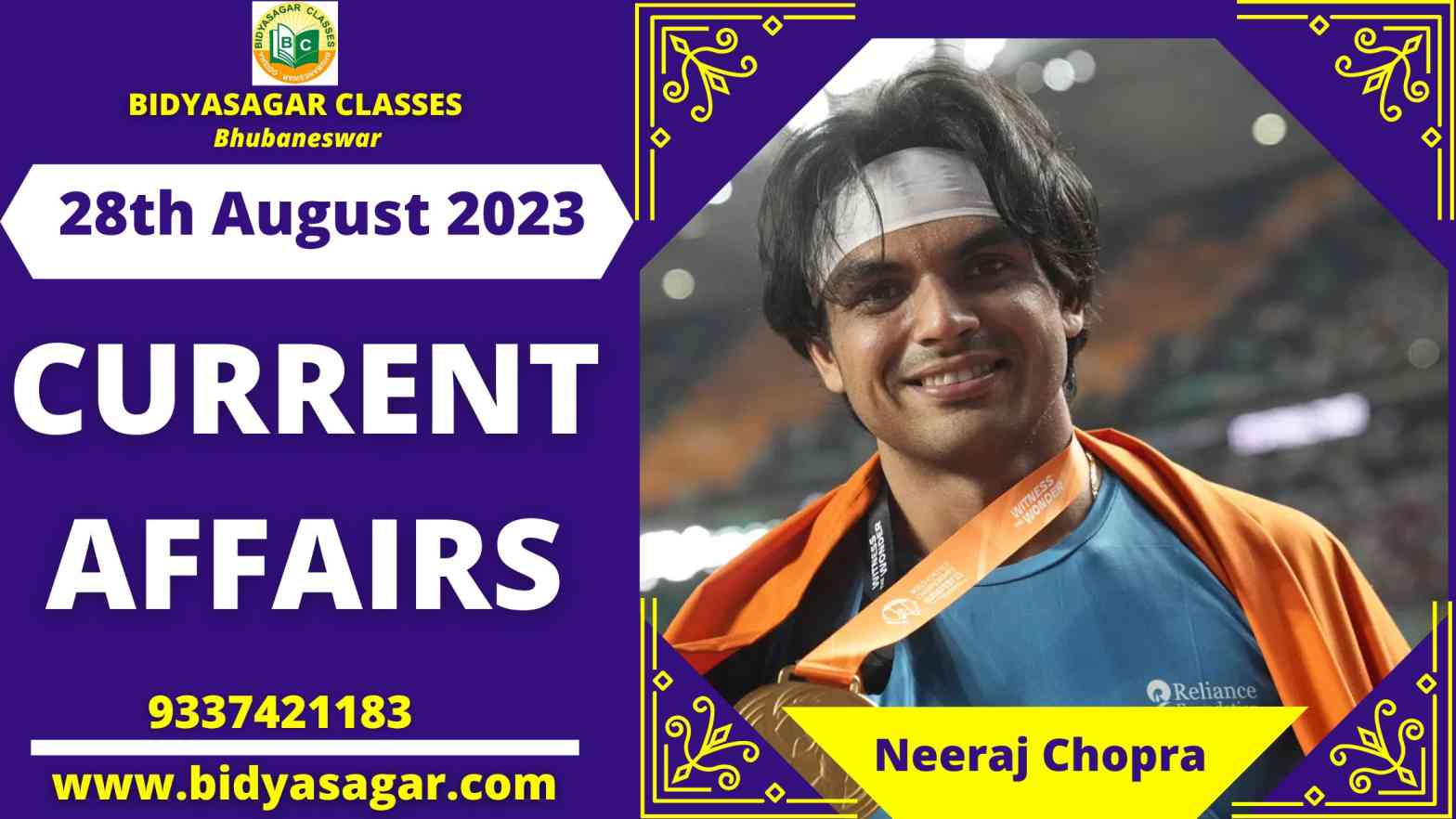 Today's Headlines : 28th August Current Affairs 2023