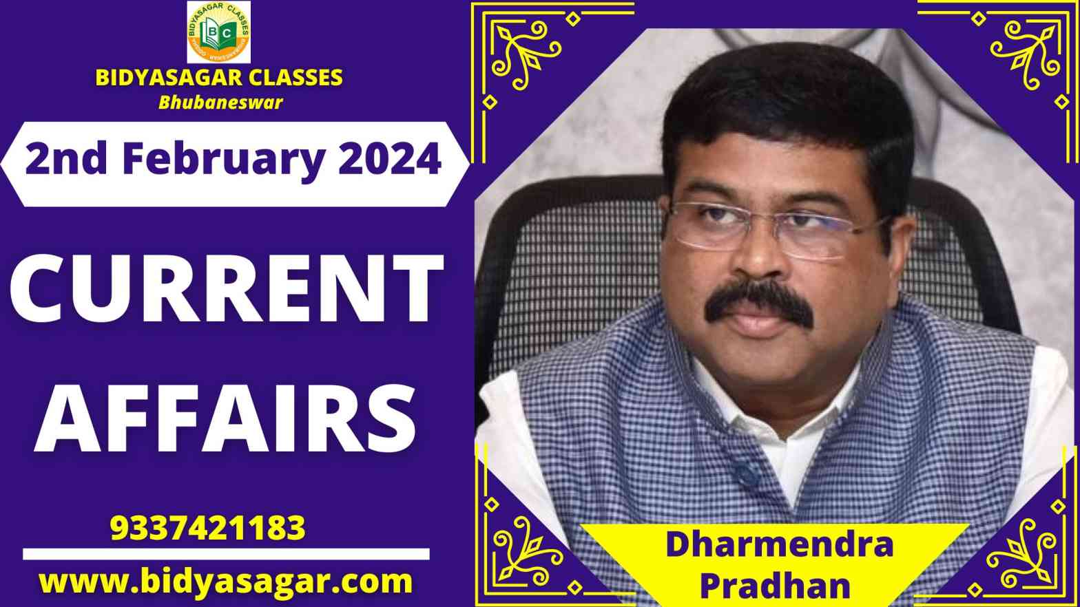 Today's Headlines : 2nd February Current Affairs 2024