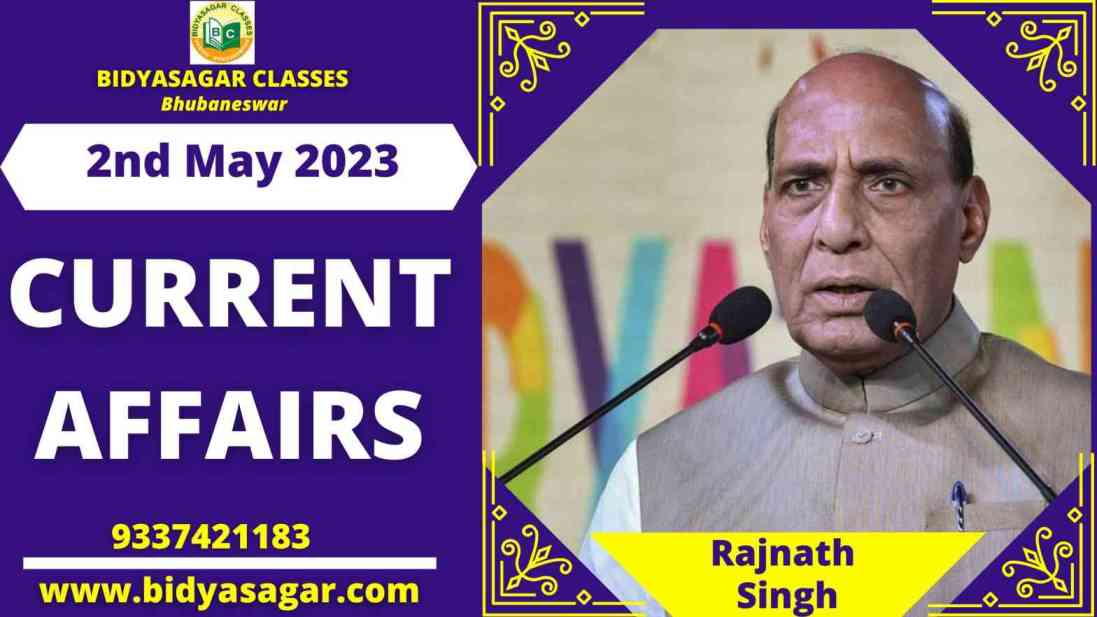 Today's Headlines : 2nd May Current Affairs 2023