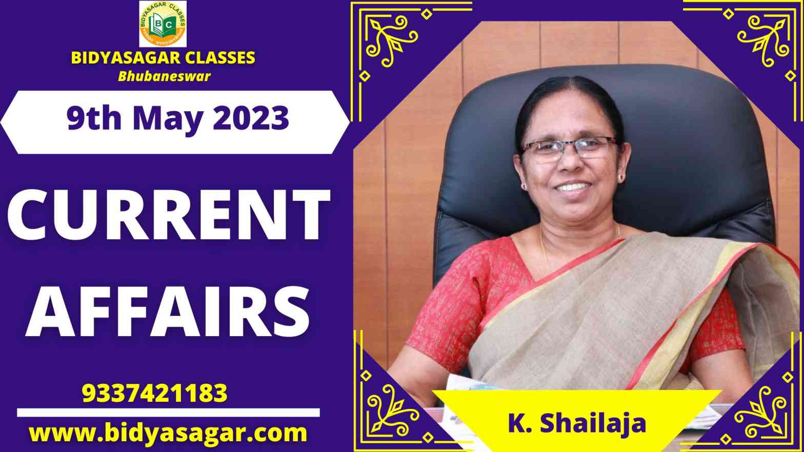 Today's Headlines : 9th May Current Affairs 2023