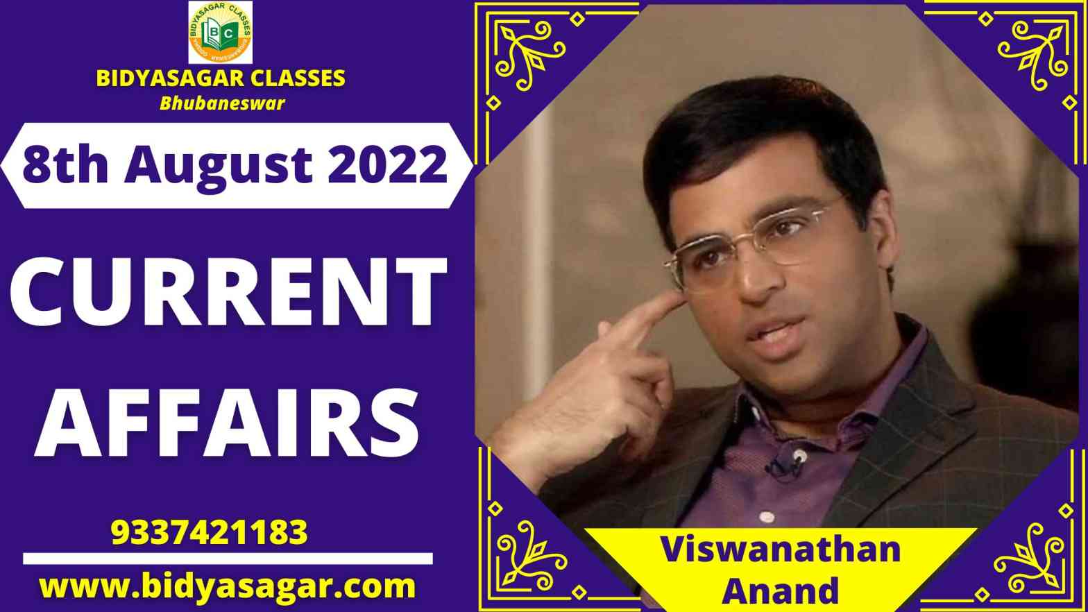 Today's Headlines : 8th August Current Affairs 2022