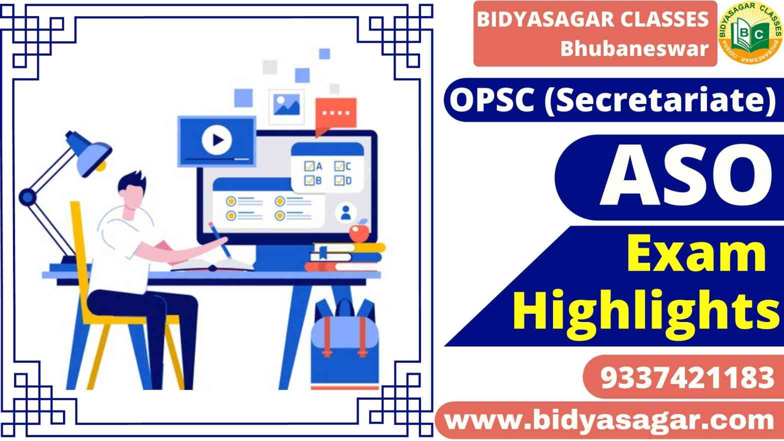 OPSC ASO Recruitment Exam 2022 Highlights