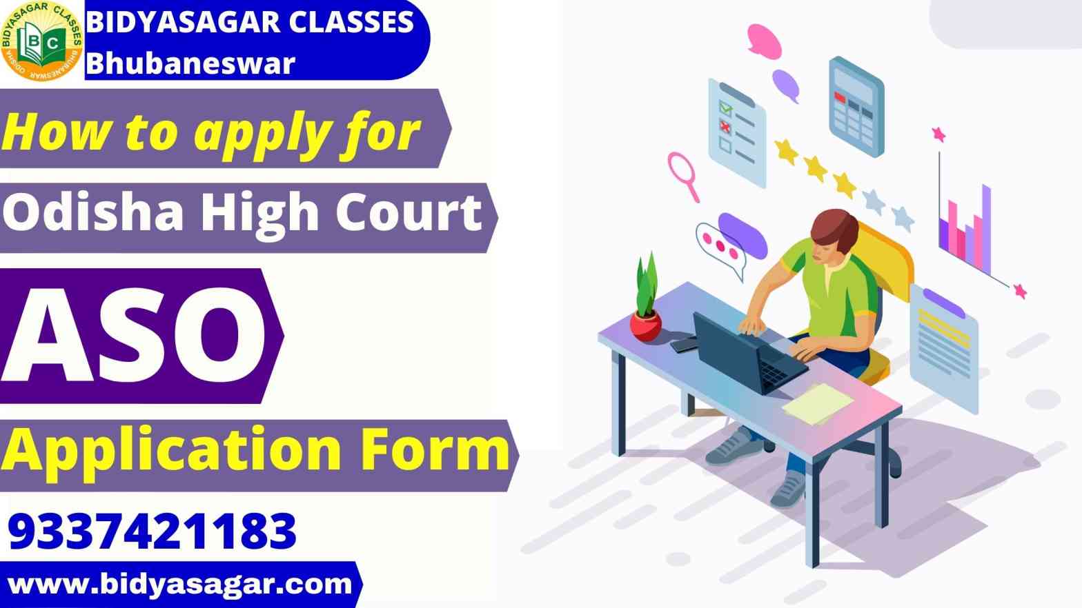 How To Apply For Odisha High Court ASO  Appilication Form