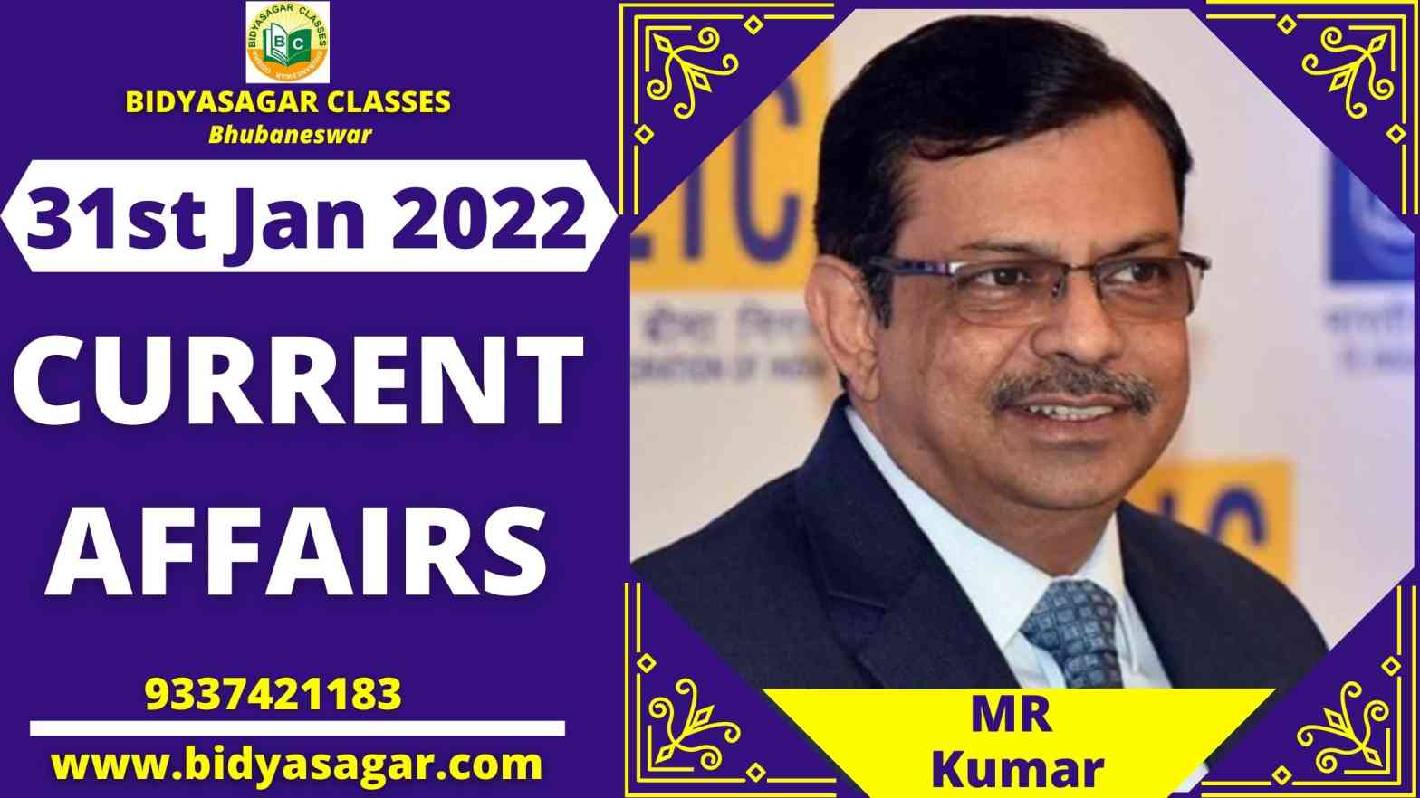 Important Daily Current Affairs of 31st January 2022