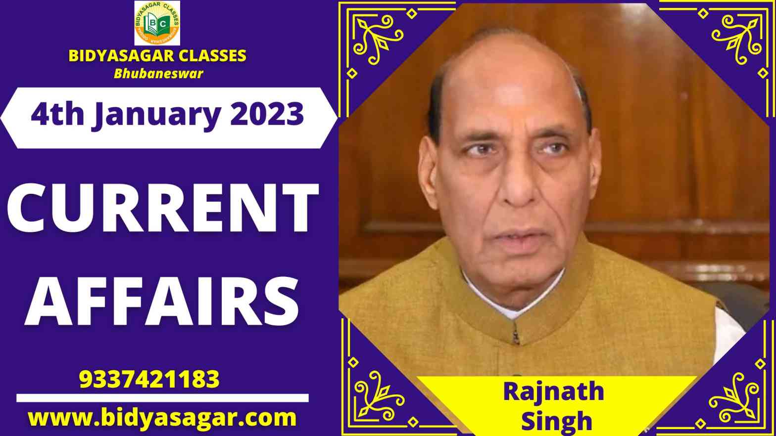 Today's Headlines : 4th January Current Affairs 2023