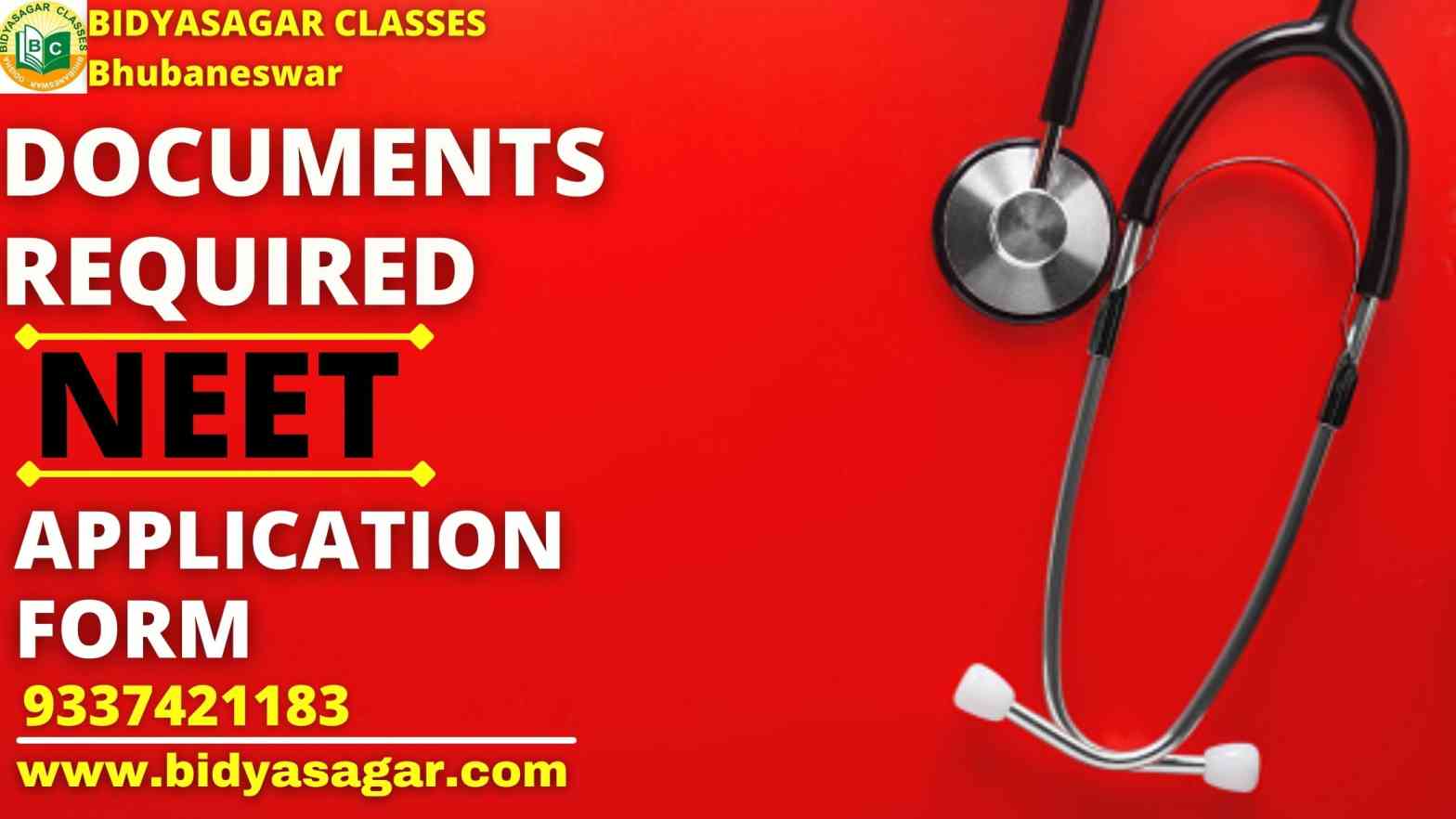 Documents Required To Fill NEET Application Form