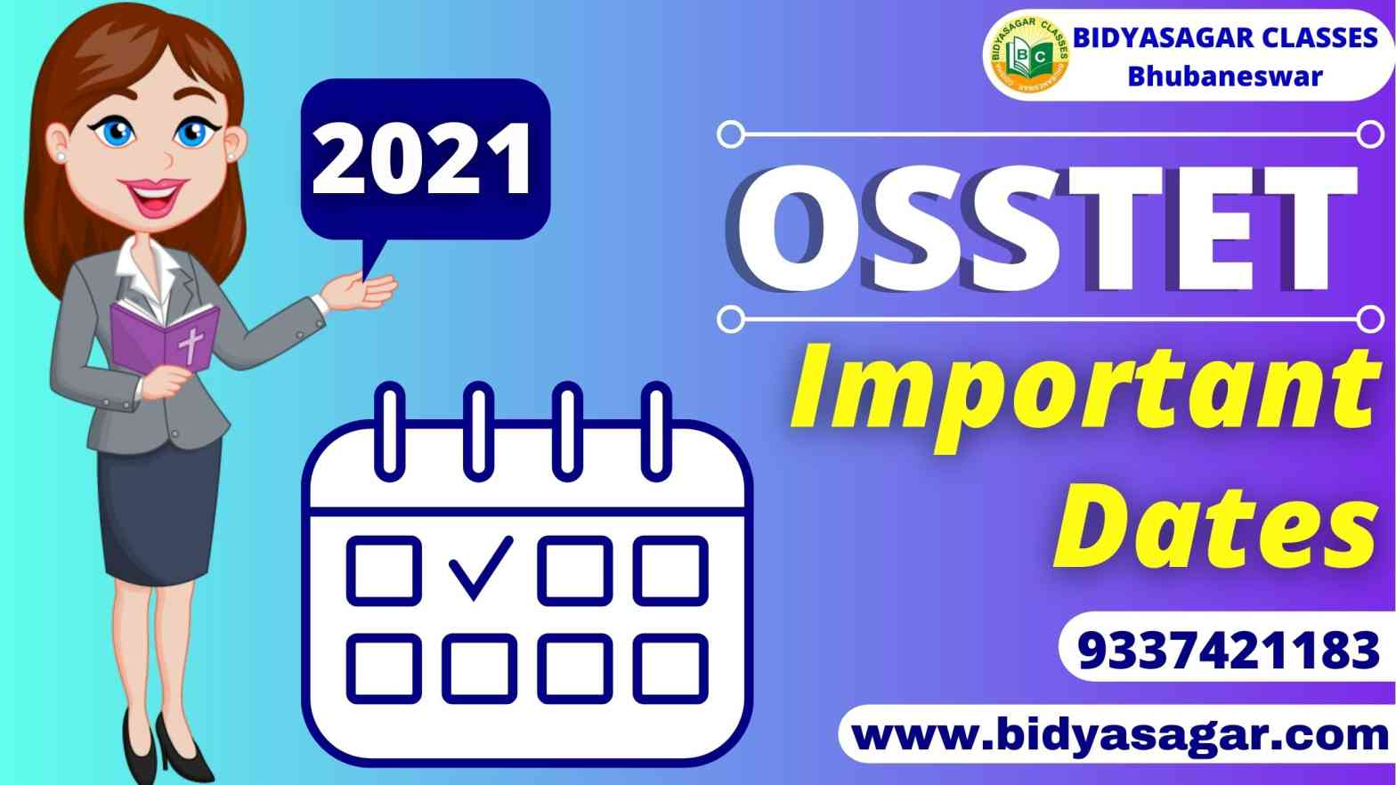 OSSTET 2021 Important Dates