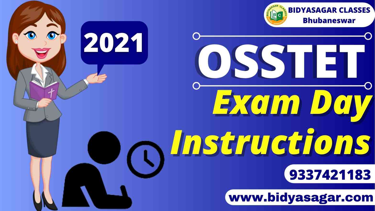 OSSTET 2021 Exam Day Instructions