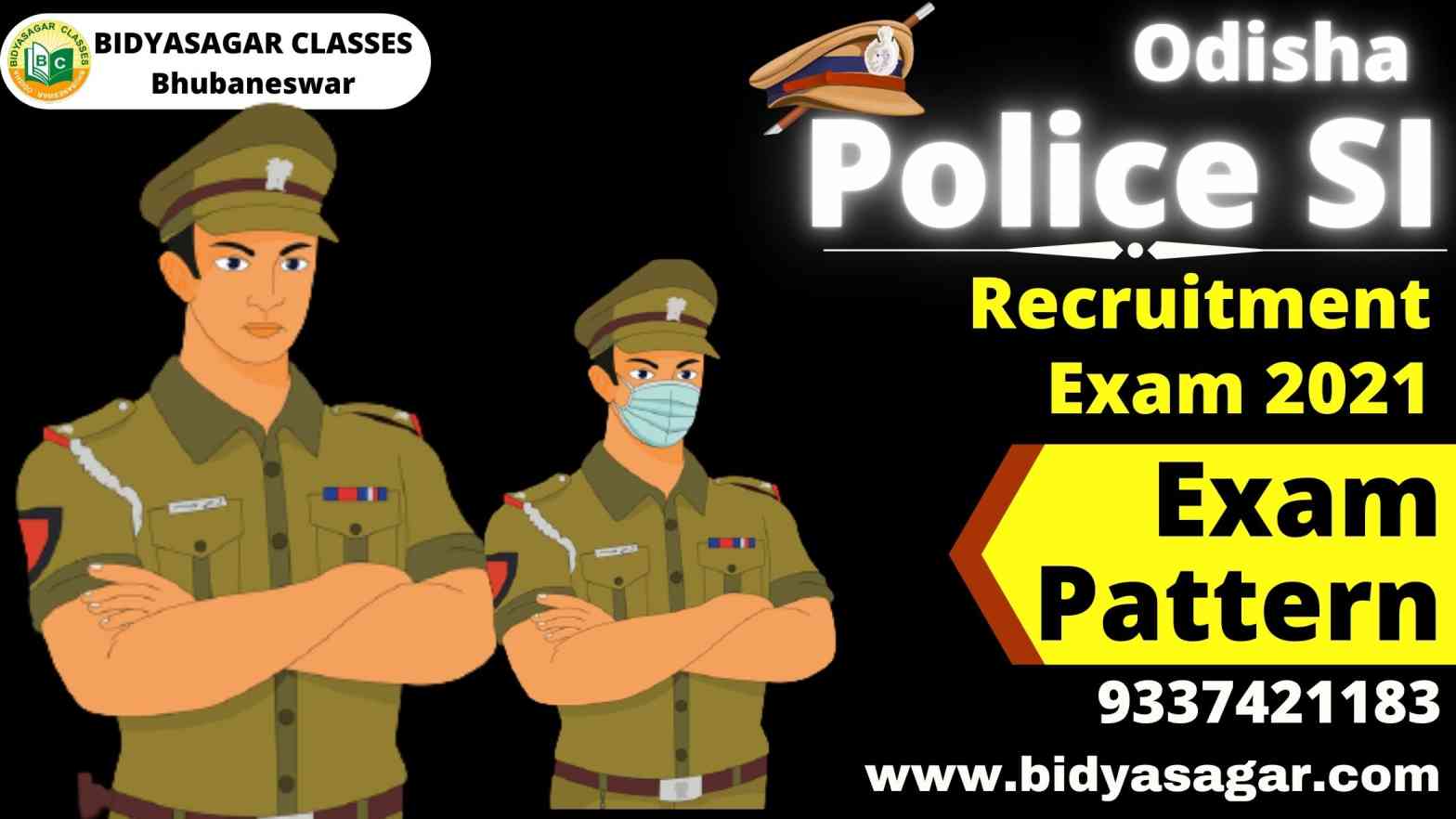 Odisha Police SI Recruitment Exam 2021 Examination Pattern