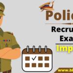 Odisha Police SI Recruitment Exam 2021 Important Dates
