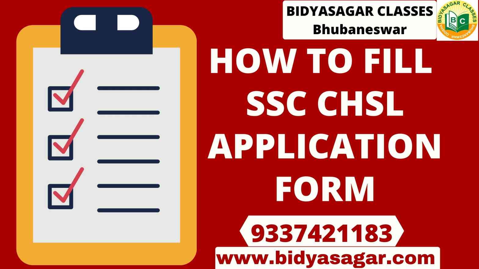 How to Fill SSC CHSL Application Form 2020-21?