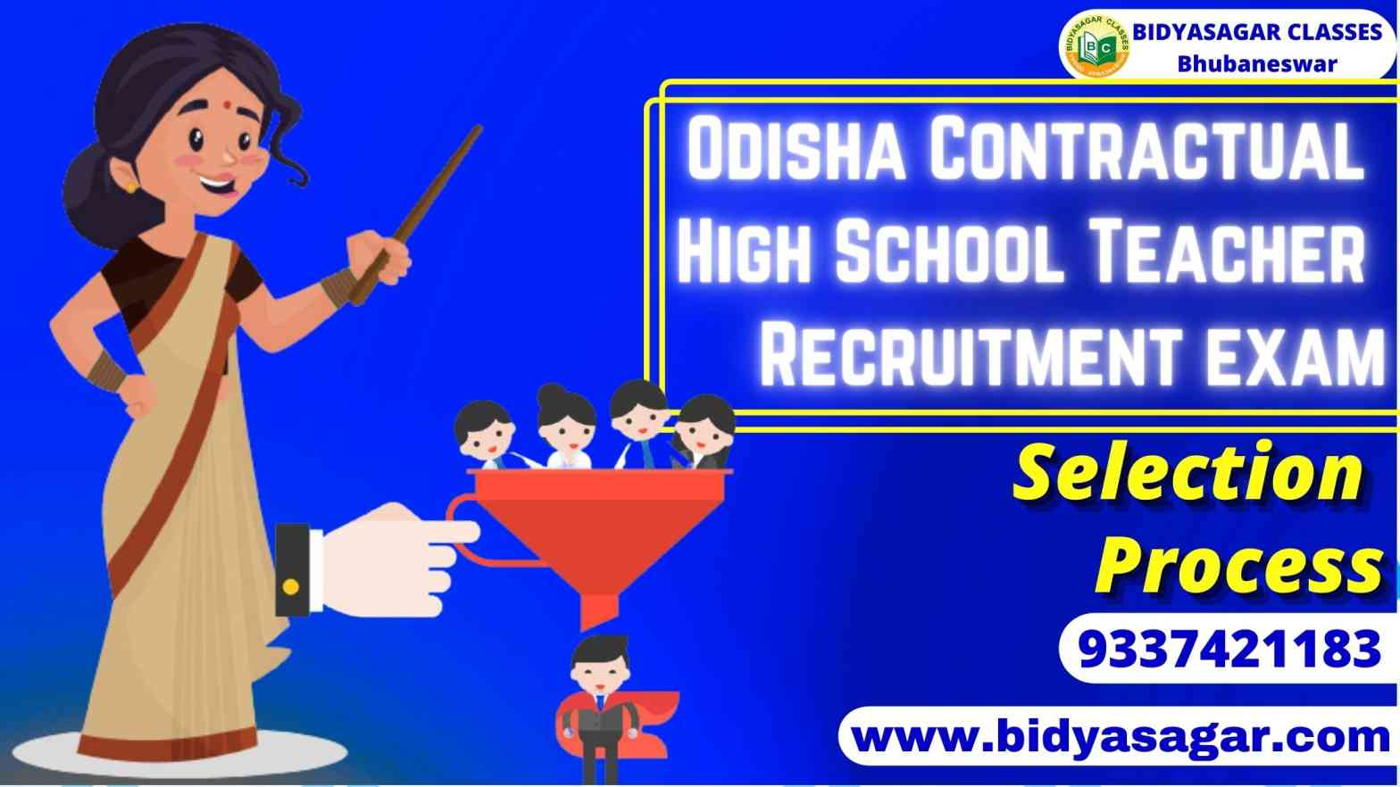 Odisha Contractual High School Teacher Recruitment Exam 2022 Selection Process