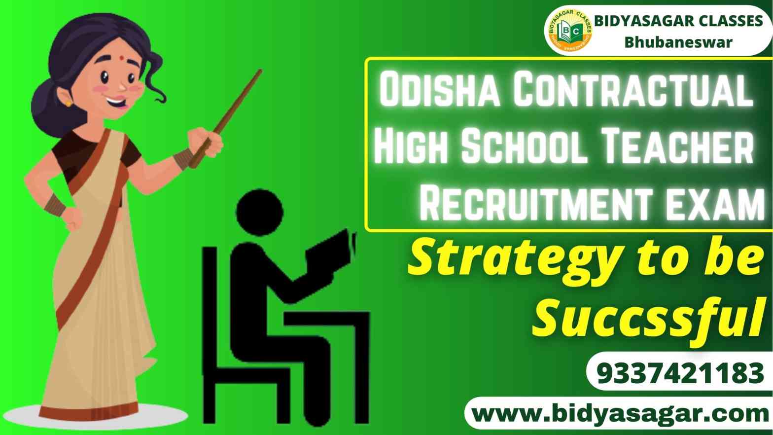 Best Strategy to become Successful in Odisha Contractual High School Teacher Recruitment Exam 2022