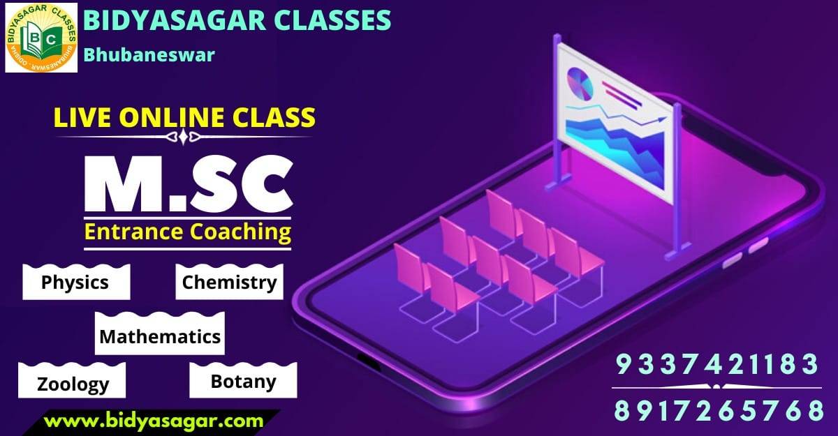 JOIN LIVE ONLINE CLASSES FOR MSC/PG ENTRANCE