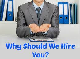 why we should select you